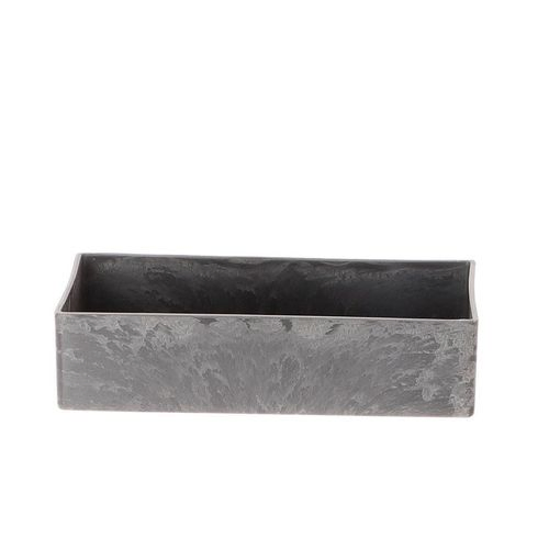 Melamine Schale rechteck grau 20x10.5x5cm