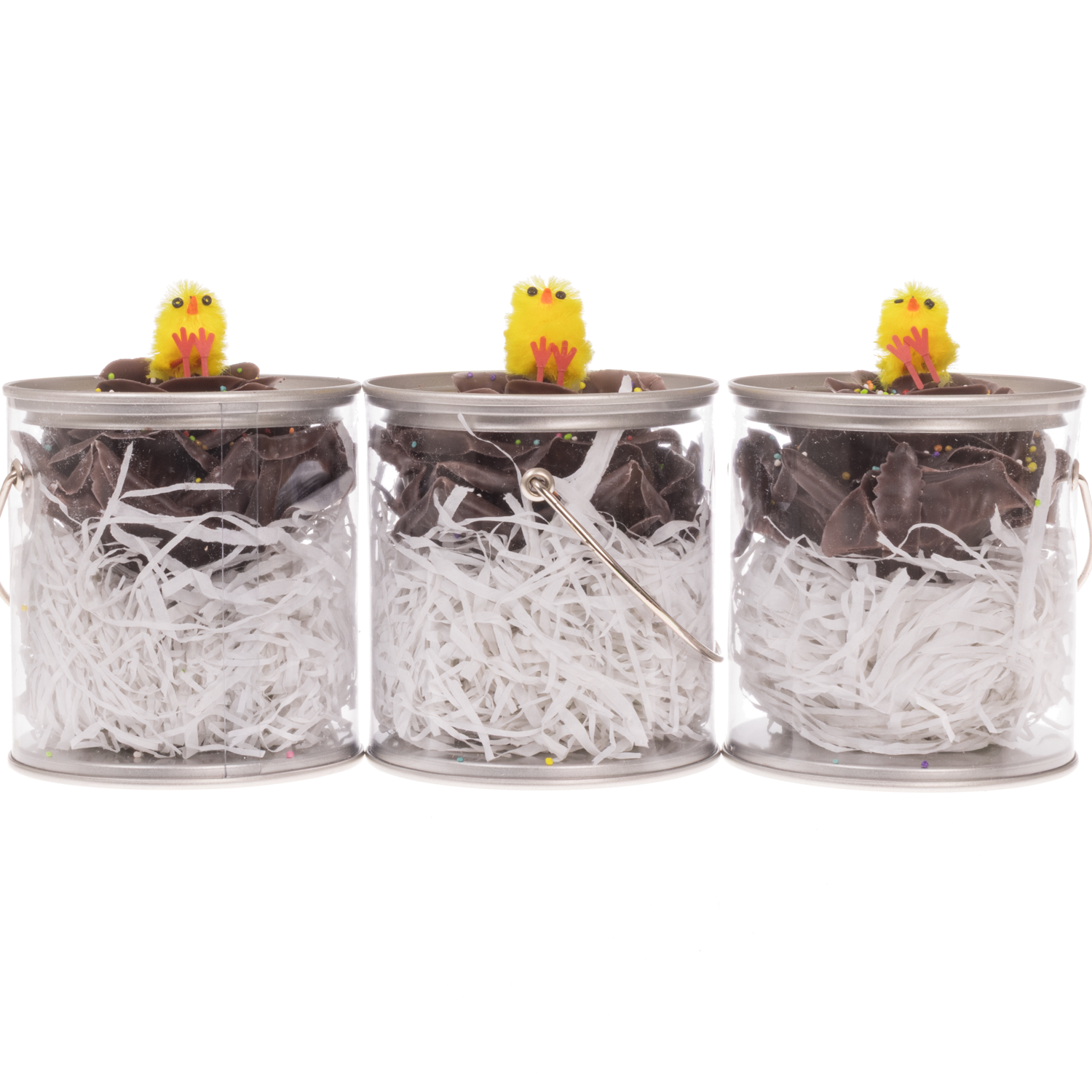 Rose wachs braun Choco Ostern Bucket duftend