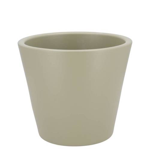 Keramik Übertopf Vinci grün D15cm H13cm