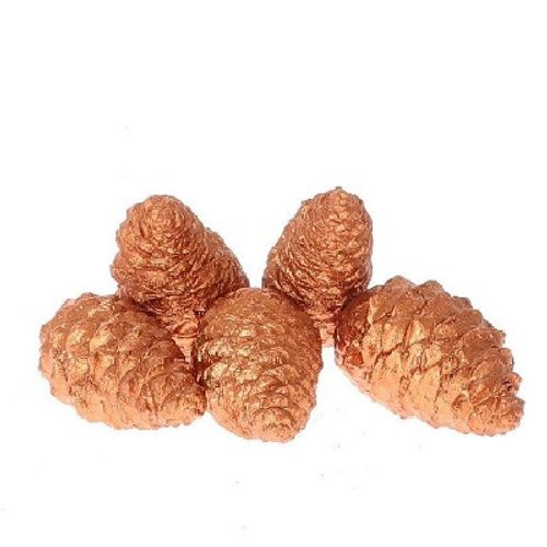 Zapfen Maritima Wachs kupfer 12cm 5st