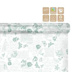 Folie Rolle 80cm Romance blau 100m