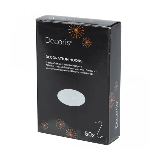 Weihnachtskugelhaken x50