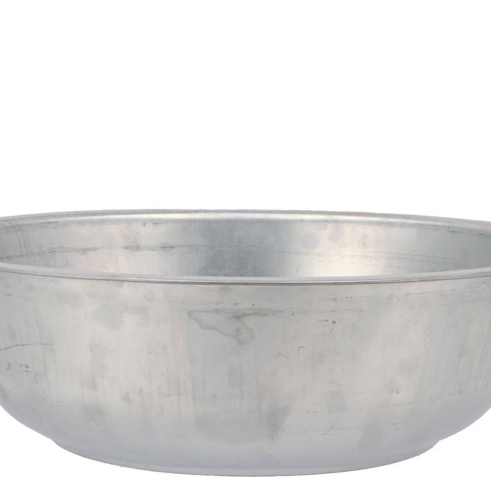 Zink Schale Basic D40cm H12cm