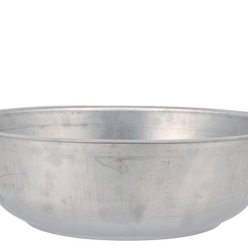 Zink Schale Basic D40cm H12cm