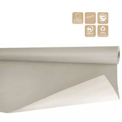 Papier Rolle 80cm Biet grau/weiss 40m 80g