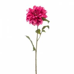 Seiden Dahlia dunkel rosa L72cm