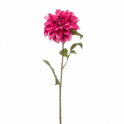 Seiden Dahlia dunkel rosa L72cm