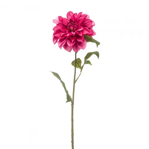 Seiden Dahlia dunkel rosa L72cm