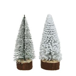 Baum Schnee duo D11cm L28cm