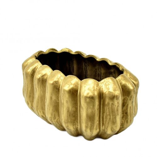 Keramik Faro gold 25.5x17x12.5cm