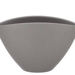 Keramik Orchidee Schale Structure grau 28x17cm