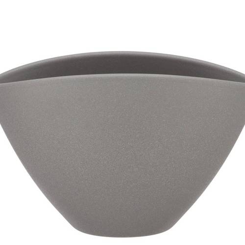 Keramik Orchidee Schale Structure grau 28x17cm