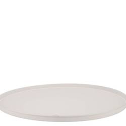 Teller Metall weiss Nordic D46cm H02cm