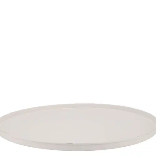 Teller Metall weiss Nordic D46cm H02cm