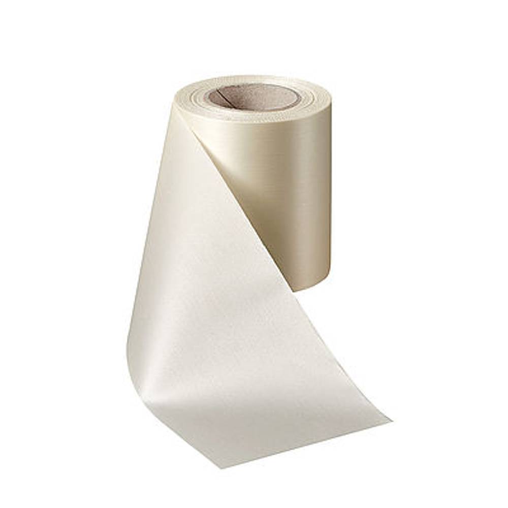 Kranzband Satin Soft creme 75mm 25m
