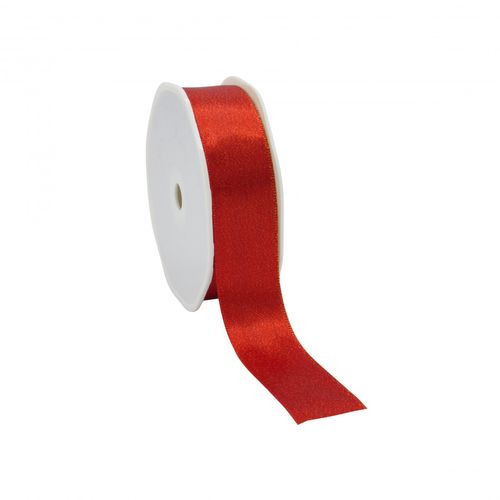 Band Satin Luxury rot 25mm 20m