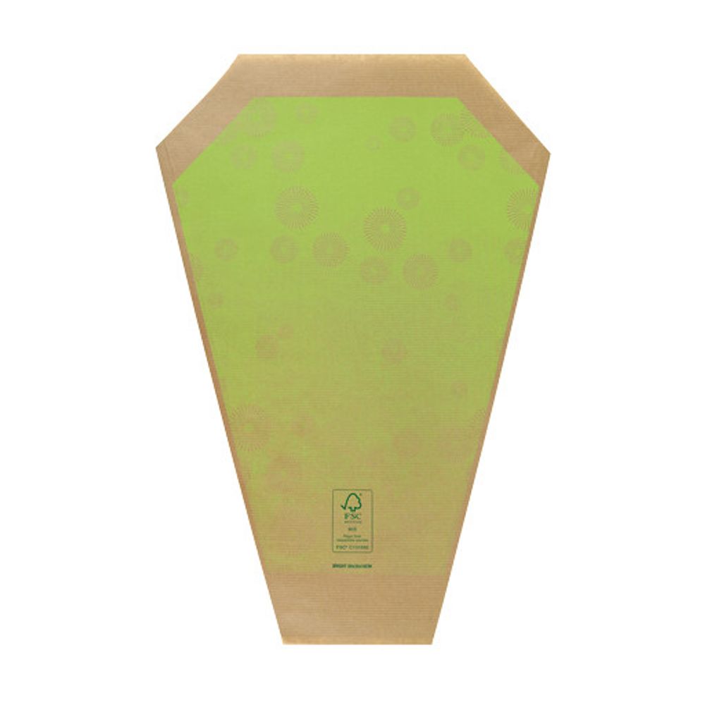Tüte Kraft Bright grün 50x35x10cm x25
