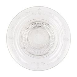 Glas Teller Kuchen D29cm H02cm