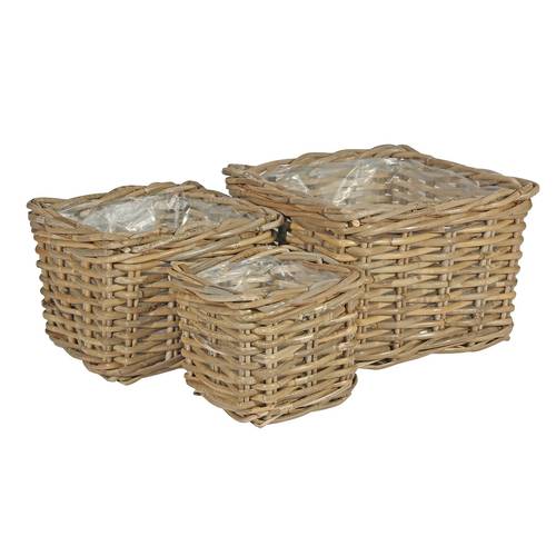 Korb Rattan Apac 3/Set D16cm H18cm