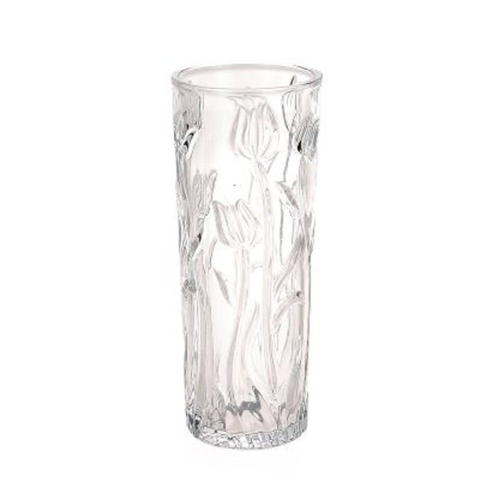 Glas Vase Tulpen D10cm H25cm