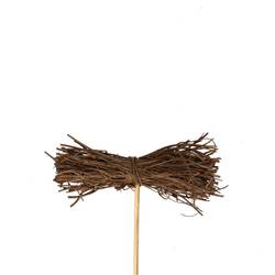 Trocken Holzrolle Salim auf Stab L10cm 08x03cm
