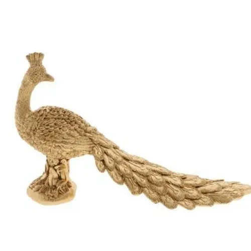 Pfau gold 31x09x19.5cm