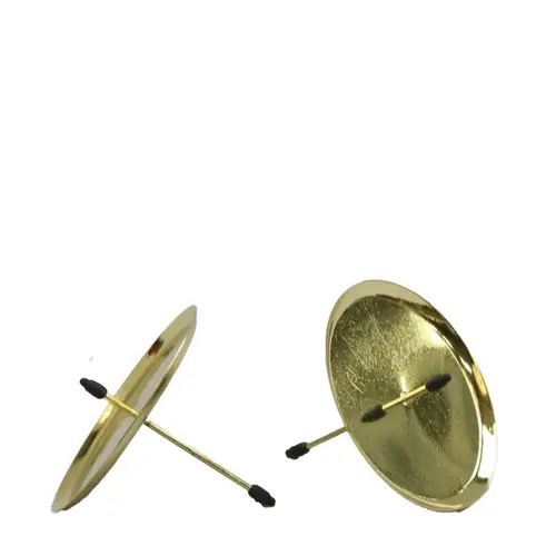 Kerzenhalter gold D08cm x4