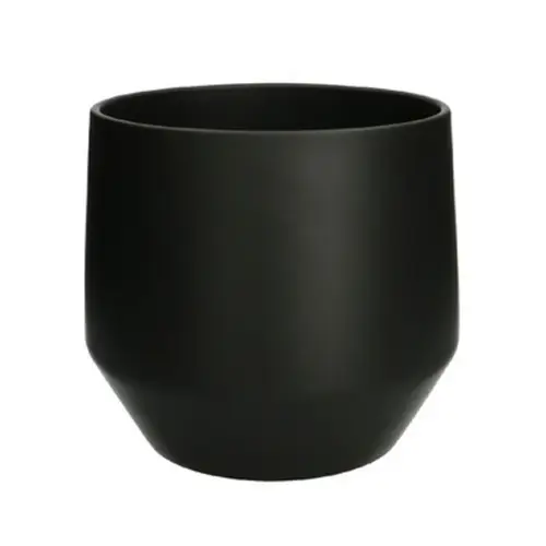 Keramik Übertopf Charly schwarz D20cm H18cm