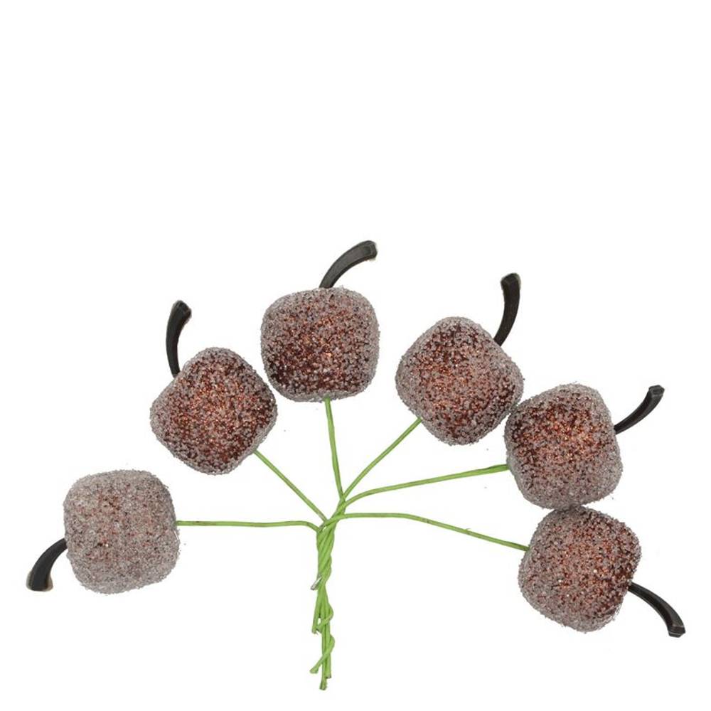 Apfel auf Draht Scottish Shine kupfer 03x07cm x72