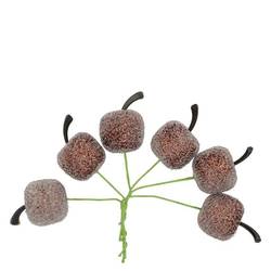 Apfel auf Draht Scottish Shine kupfer 03x07cm x72