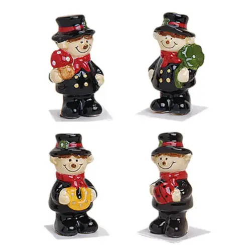 Schornsteinfeger aus Ton sortiert 02x05x02cm