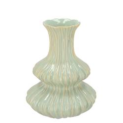 Keramik Vase Mirre grün 18x18x25cm