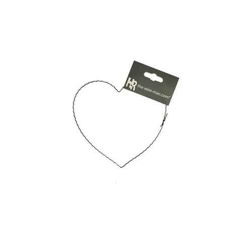 Herz Draht Metall d15cm