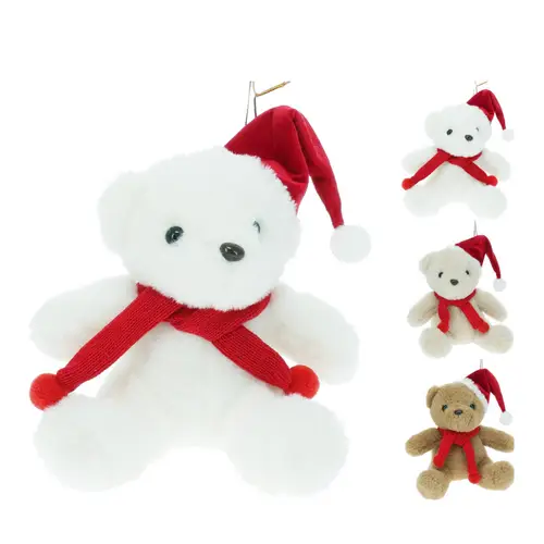 Hänger Bär Plüsch mix D15cm