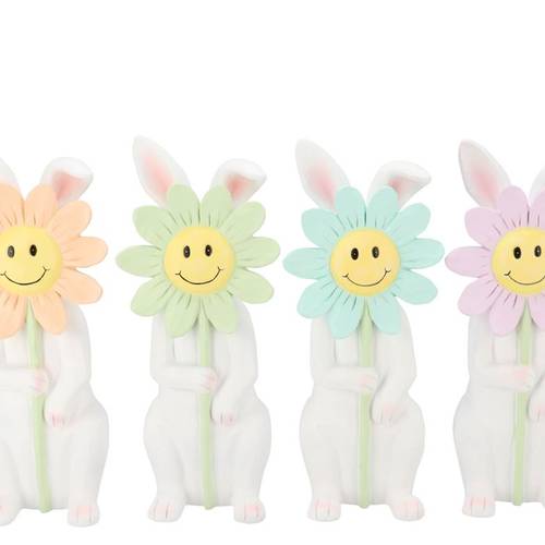 Hase Mimi mix pastel 11x09x25cm