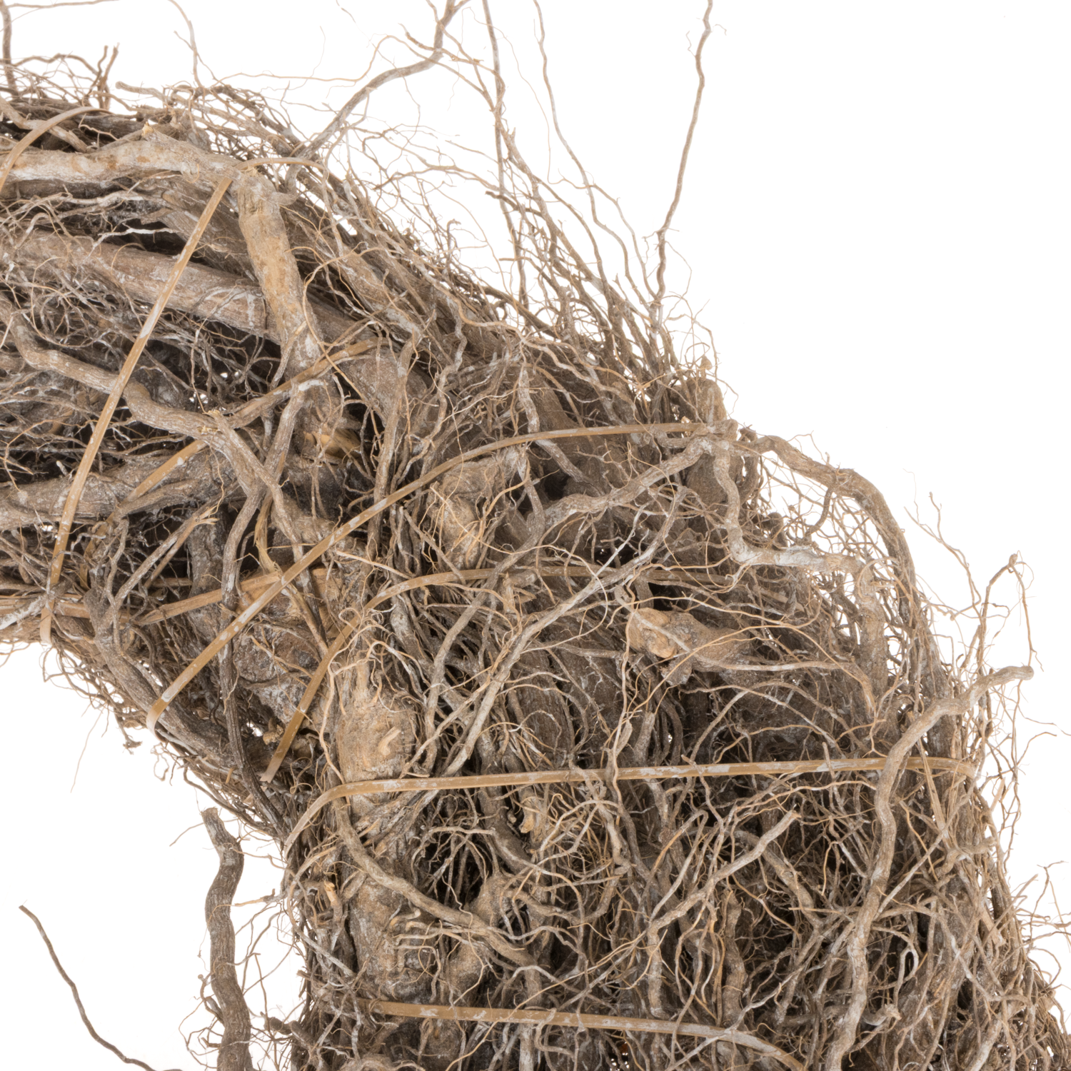 Kranz grau/weiss gebleicht Wurzel D40cm