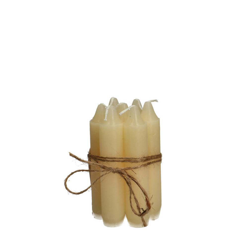 Kerzen Bündel creme H11cm x7