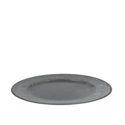 Melamine Teller grau D33cm