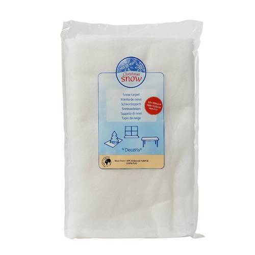 Schneedecke weiss 100cmx100cm