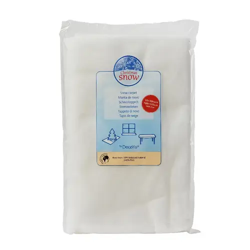 Schneedecke weiss 100cmx100cm