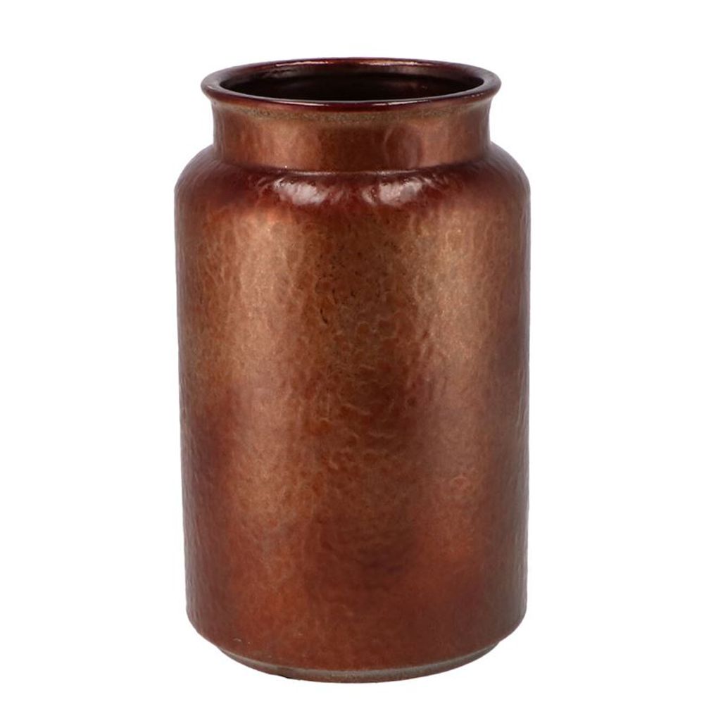 Keramik Lausanne kupfer d15cm h24cm