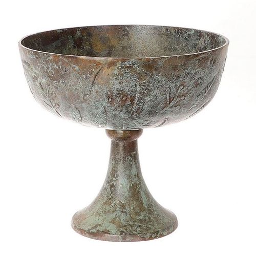 Homedeco Schüssel/Fuß D32cm H28cm