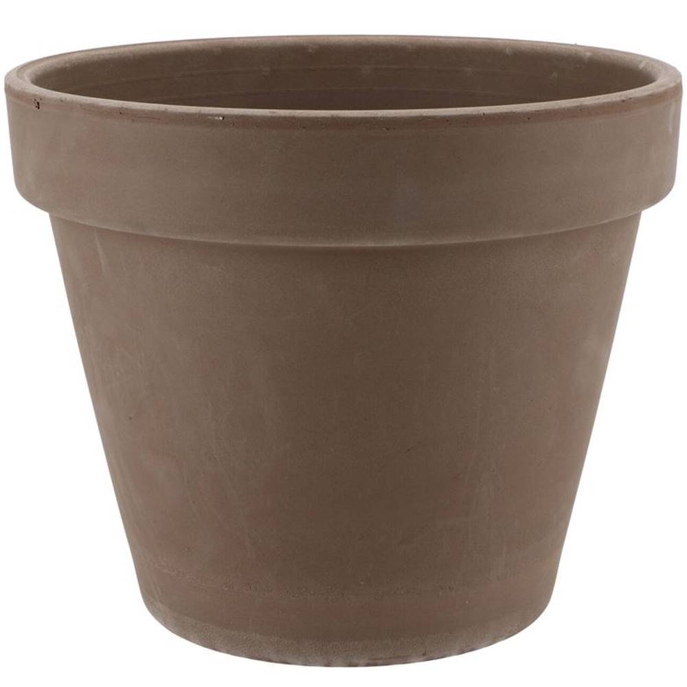 Keramik Übertopf terra choco D35cm H28cm