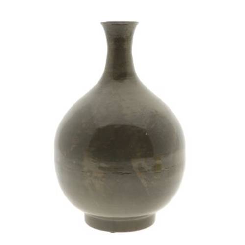 Metall Vase Maris grau D25cm H38.5cm