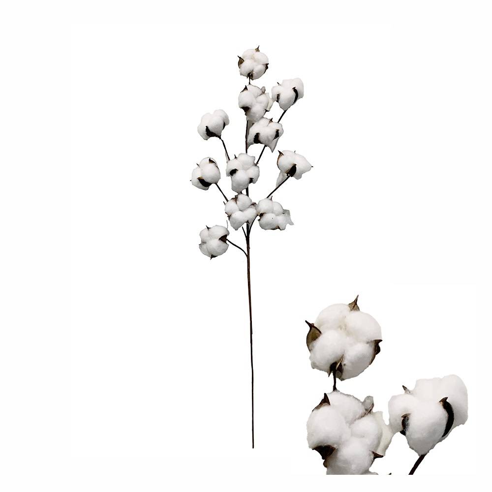 Seiden Baumwolle weiss L70cm