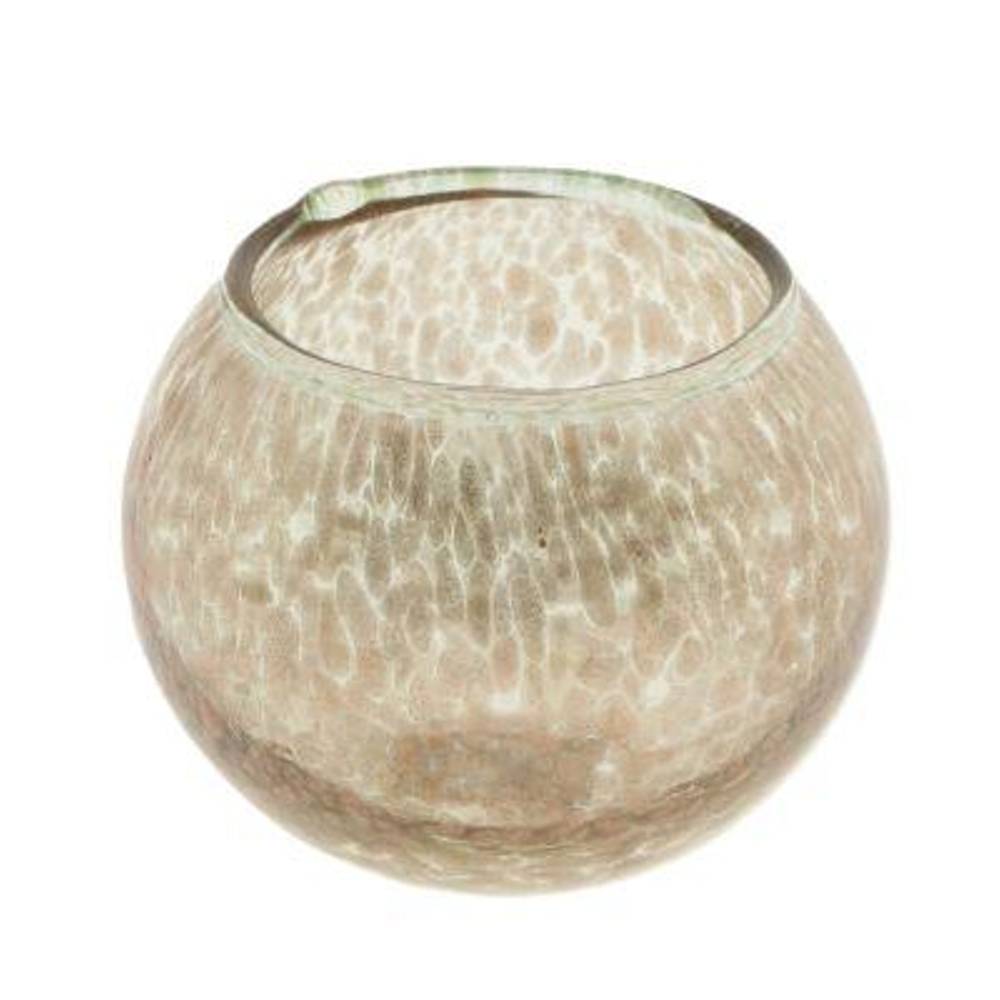 Glas Teelicht Varane kupfer D10cm H09cm