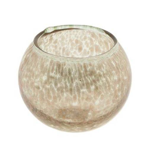 Glas Teelicht Varane kupfer D10cm H09cm