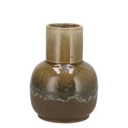 Keramik Vase Dion braun 11x11x15cm