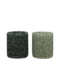 Kerzenhalter Lexie grün 07x07x07cm