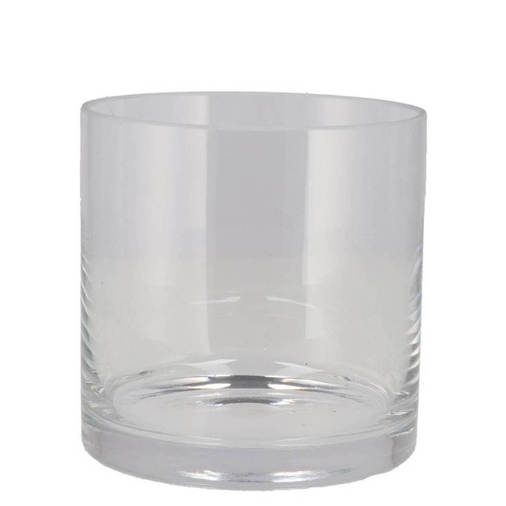 Glas Zylinder Coldcut schwer D15cm H15cm